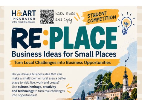 ПОКАНА ЗА УЧАСТИЕ В СТУДЕНТСКИ КОНКУРС RE:PLACE – Business Ideas for Small Places